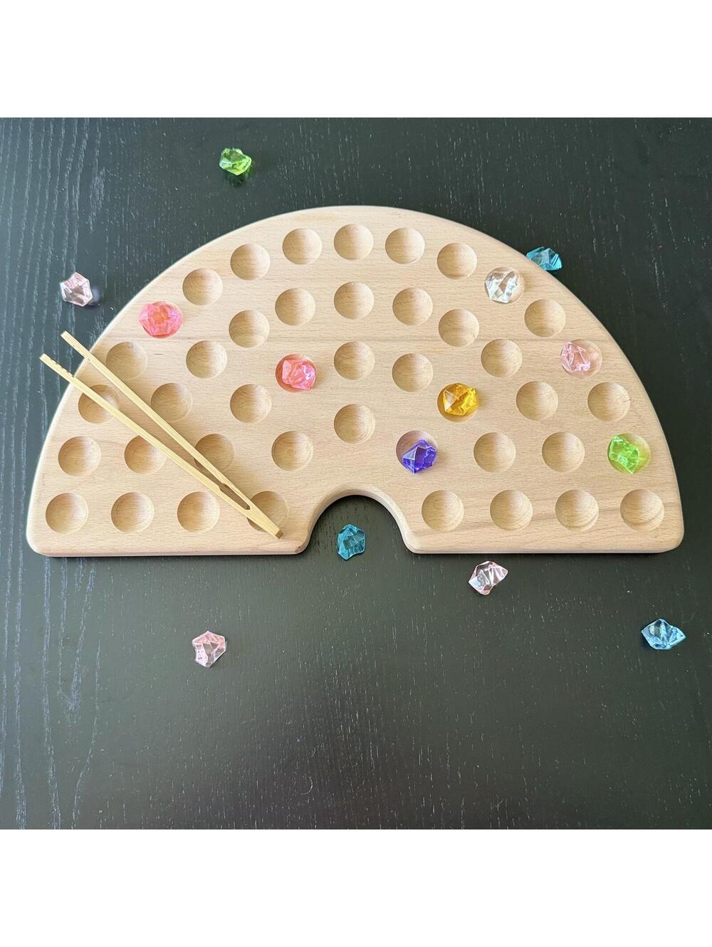Montessori Wooden Sorting and Pattern Board